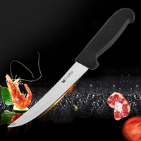 Ensemble de couteaux à steak occidentaux pour hôtel Couteau à fruits multi-usages transfrontalier Couteau à steak à manche en plastique pour cuisine domestique