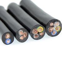 Cable RVV Flexible OEM H05VV-F de 2/3/4/5 Núcleos, 1.5mm2 2.5mm2, Cable Eléctrico con Aislamiento de PVC