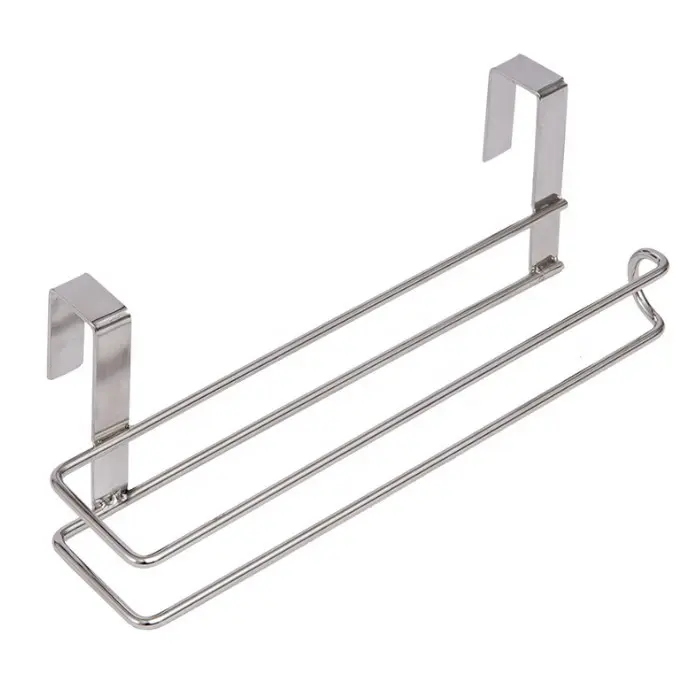 Cabinet Hanger Stainless Steel Roll Paper Towel Holder