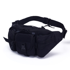 Sac de taille tactique multifonctionnel camouflage personnalisé, imperméable, en Oxford, avec fermeture éclair, pour le cyclisme en plein air, les sports, les voyages, l'alpinisme - Product Image 2