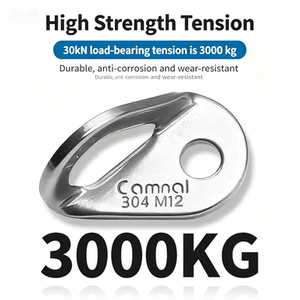 Camnal CA-K9955-M12 Plaque d'expansion en acier inoxydable pour <span class=keywords><strong>escalade</strong></span>, équipement de rappel et d'alpinisme en extérieur - Product Image 3
