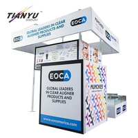 Tianyu - Nuevo Diseño de Exhibidor de Luz LED para Publicidad, Stand para Ferias Comerciales, Mostrador de Vidrio, Vitrina, Stand de Exhibición