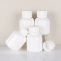 Bouteilles en plastique HDPE de 80 ml, 100 ml, 120 ml, 150 ml, flacons vides pour pilules, flacons pour vitamines, contenants pour capsules