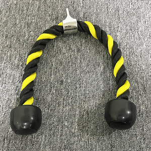Máquinas de Cable de entrenamiento de <span class=keywords><strong>polea</strong></span> de gimnasio, accesorio de ejercicio de tríceps de un solo agarre, <span class=keywords><strong>cuerda</strong></span> extraíble de 35CM - Product Image 2