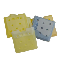 Brique de refroidissement avancée en matériau à changement de phase (PCM) HDPE, réutilisable, de qualité alimentaire, plaque eutectique, écologique, recyclable, résistante à l'eau