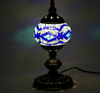 Nouvelles lampes de table en mosaïque turque LED faites à la main Tokin-lighting (TC1M01-5) 2025
