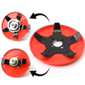 Tête de coupe multifonctionnelle rouge pour cultivateur agricole avec mécanisme à engrenages, autre type d'alimentation - Product Image 1