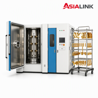 Solution clé en main AsiaLink pour machine de revêtement PVD, système de placage ionique multi-arc pour le traitement des surfaces métalliques