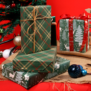 Factory Wholesale 80g Birthday Custom Luxury 43cm X 3m Metallic <b>Paper</b> Roll <b>Wrapping</b> <b>Paper</b> for Packaging - Product Image 4