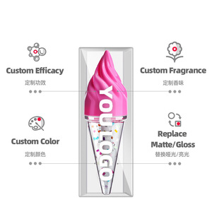 Brillo Labial Transparente con Relleno Colorido de 5ml, Acabado Brillante para Mujeres y Niñas - Product Image 3