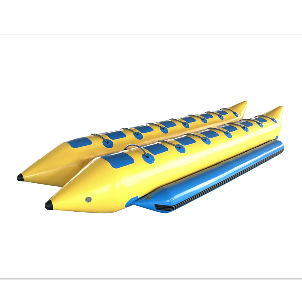 Забавная водная игра, надувная Летающая Банановая лодка, надувная игрушка, водная игрушка, ПВХ сумка 0,9 мм, ПВХ брезент, 1 шт., под заказ CN;GUA