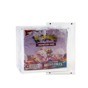 Caja Protectora de Acrílico Transparente Personalizada Directo de Fábrica para Cajas de Sobres de Pokémon - Product Image 3