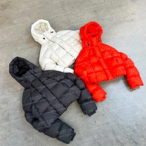 Custom Goose Down <b>Jacket</b> Luxury Casual Quilted Boxy Bubble <b>Mens</b> Coats and Cropped <b>Jackets</b> Oversized <b>Men's</b> Winter Puffer <b>Jacket</b> - Product Image 2