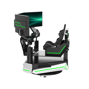 เครื่องเล่นเกมแข่งรถเสมือนจริง 9D Dynamic Motion 3 จอ สำหรับใช้ในบ้าน เพื่อการฝึกซ้อม - Product Image 1