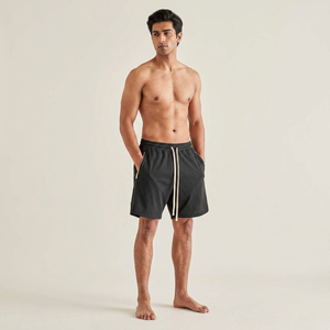 Short en maille avec poche zippée personnalisé de haute qualité pour hommes Short de sport de gymnastique d'été Short en maille vierge respirant pour MenDDP expédition - Product Image 1