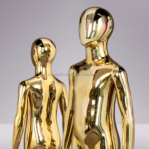 <span class=keywords><strong>Mannequin</strong></span> de <span class=keywords><strong>poupée</strong></span> en plastique entièrement plaqué or, modèle pour enfants, présentoir pour vitrine de magasin de vêtements - Product Image 6