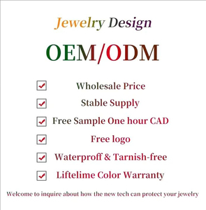 Kalung kristal Stainless Steel berbentuk hati, Kalung kristal berlapis hati merah untuk wanita - Product Image 6