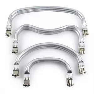 Meetee Bs212 Kim Loại Nụ Hôn Clasp Purse Khung Túi Bác Sĩ Nhôm Ống Xử Lý Khóa Tự Làm Túi Ly Hợp Xử Lý Phụ Kiện Phần Cứng - Product Image 2