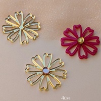 Décorations de gâteau en acrylique réutilisables et écologiques, en forme de fleur et de papillon, pour la Fête des Femmes, la Fête des Mères, ou comme étiquettes cadeaux pour cupcakes