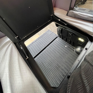 Tente de toit pour camionnette 4x4 Overland, compatible avec Toyota Tacoma, coque rigide en aluminium, 5 pieds, imperméable, pour le <span class=keywords><strong>camping</strong></span>, les voyages en voiture, pour <span class=keywords><strong>Ford</strong></span> - Product Image 4