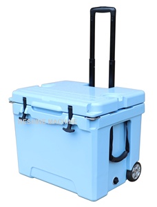 Glacière thermique en PE pour la pêche avec poignée et roues, capacité de 15 à 190 QT, idéale pour la pêche en mer et le <span class=keywords><strong>camping</strong></span> - Product Image 6