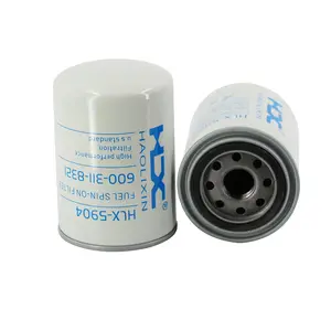 6D125 Engine Cartridge Diesel Fuel Filter P550105 FF105 234011220 1244483H1 72MF9176AA 6003118321 600-311-8321