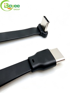 Full Function 5A High Current Bidirectional Type-C FPC Flat <b>Cable</b> Over 5000 Plug Cycles USB <b>3</b>.2 Video for Power Bank - Product Image 3