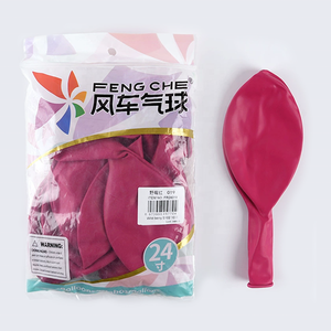 Globo de látex decorativo de aire de helio inflable grande de 24 pulgadas al por mayor de China, decoración de fiesta, fabricante de globos de <span class=keywords><strong>feliz</strong></span> cumpleaños - Product Image 6