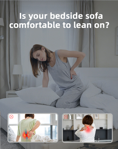 <span class=keywords><strong>Coussin</strong></span> <span class=keywords><strong>de</strong></span> <span class=keywords><strong>lit</strong></span> compensé orthopédique en mousse haute densité pour le sommeil, la lecture, le soutien du dos et le soulagement des douleurs aux jambes - Product Image 3