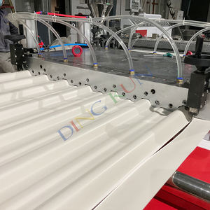 하이 퀄리티 PVC + ASA 플라스틱 중공 골판지 지붕 타일 생산 라인/만들기 기계/플라스틱 기계 - Product Image 5