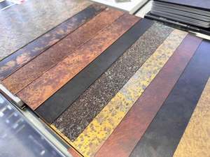 Plaque décorative en acier inoxydable EX308, finition cuivre antique, pour revêtement mural - Product Image 5