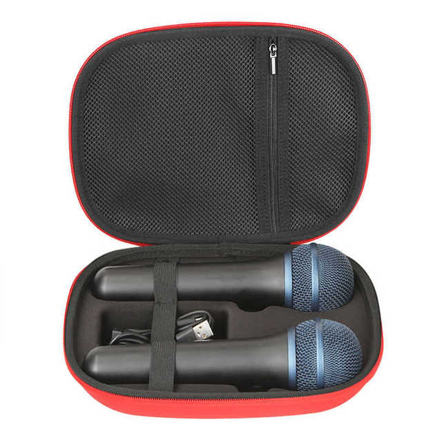 Customized Dual Shockproof Portable Storage EVA Case with Hard Zipper Cover Waterproof Carrying Bag Customizable Features