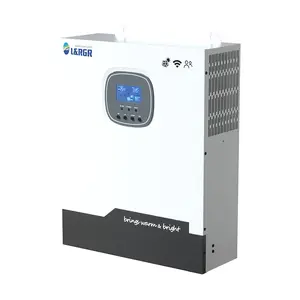 LRGR Inverter surya Hybrid Off-Grid, 10KW 5KW 3kW Output tiga Inverter DC/AC dengan 230Vac untuk proyek energi surya