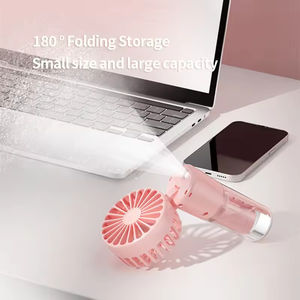 Ventilateur portable à pulvérisation d'eau, humidificateur rechargeable, ventilateur de cou suspendu, brumisateur d'été portable pour l'extérieur - Product Image 4