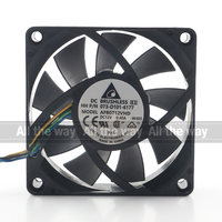 Delta 24V 48V DC 12V 0.40A AC EC 7020 70X70X20MM 7CM Châssis CPU Mute Contrôle de la température Volume d'air élevé AFB0712VHD Ventilateur de refroidissement