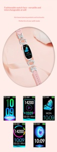 Montre connectée pour le suivi de la santé des femmes, rappel des règles, fréquence cardiaque, pression artérielle, surveillance de la température, podomètre sportif - Product Image 3