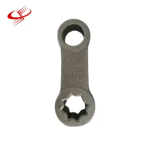 OEM Factory Direct Sales Forging Part Torsion Arm for Customized Wooden Box Steel Null Iron Color Surface Hardening ZS CN;SHN