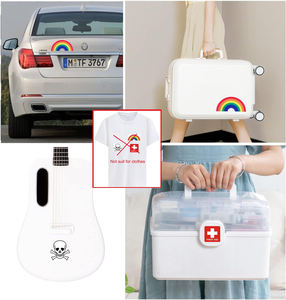 Pegatinas de botiquín de <span class=keywords><strong>primeros</strong></span> <span class=keywords><strong>auxilios</strong></span> a prueba de agua, etiquetas con logotipo de símbolo de emergencia, señales de seguridad para ambulancia de Hospital - Product Image 6