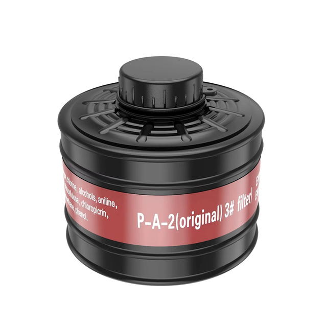 New Single tank Gas Mask Filter element Activated Carbon Filter Element Industrial Protection Spray Paint Smoke