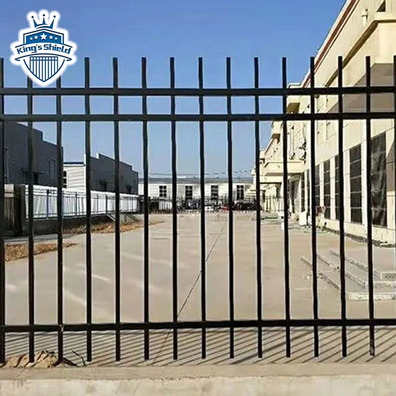 New Design Cheap Wrought Iron Fence Panel Steel Metal Aluminum Picket Ornamental Fence