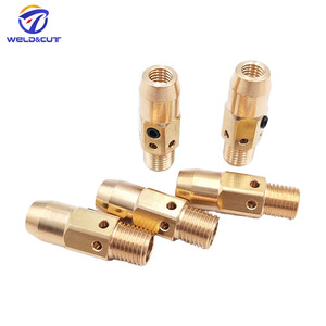 Difusor <span class=keywords><strong>de</strong></span> <span class=keywords><strong>Gas</strong></span> 54A con Soporte <span class=keywords><strong>de</strong></span> Punta <span class=keywords><strong>de</strong></span> Latón, Rosca 3/8-24UNF, 400A para Pistola <span class=keywords><strong>de</strong></span> <span class=keywords><strong>Soldadura</strong></span> MIG Tweco No.4, Reemplazo OEM Intercambiable - Product Image 2