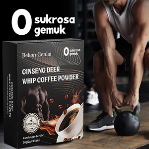 Café en Polvo Transfronterizo de Ginseng, Maca y Cistanche para Tonificar el Riñón Masculino, Fabricante Mayorista OEM para <span class=keywords><strong>Comercio</strong></span> Exterior - Product Image 2