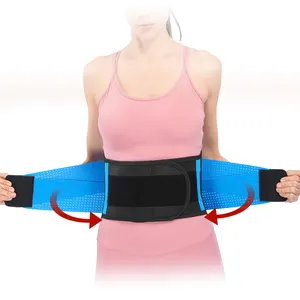 Slim Waist Trainer Trimmer Working Lower Waist Support Brace Lower Back Spine Pain Belt for Women Men