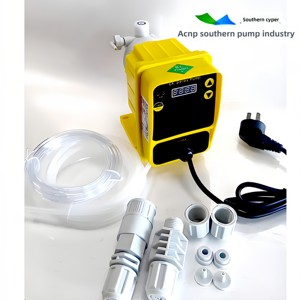 Bomba Dosificadora de Alta Precisión <span class=keywords><strong>Saiper</strong></span> de Southern Pump Industry, Serie CKC100XRE1, Diafragma Resistente a la Corrosión, Accionamiento por Solenoide, Fabricada en PP - Product Image 5