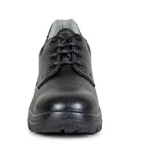 Chaussures de sécurité en cuir pour hommes très demandées, avec embout en acier et doublure en maille respirante pour la protection industrielle, disponibles à la vente - Product Image 5