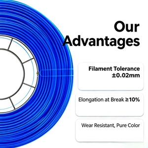 Filamento para Impresora 3D PLA Plus Azul de 1.75mm y 1kg, Material de Impresión 3D con Alta Adhesión entre Capas, Certificado RoHS REACH para Modelos de Decoración - Product Image 4
