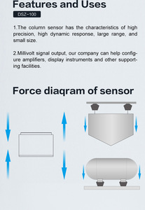Säulen-Wäge zelle 50-Tonnen-Kompressionswägezellen - Product Image 6
