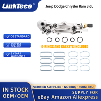 Carcasa de filtro de aceite Linkteco para Jeep Dodge Chrysler Ram 3.6L 2011-2016 68105583AD 68105583AE 68105583AC 5184294AE 5184294AC