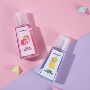 <span class=keywords><strong>Mini</strong></span> Gels Hydroalcooliques Personnalisés 30ml de Poche Parfums Fruités Assortis Format Voyage <span class=keywords><strong>Antibactérien</strong></span> Hydratant - Product Image 6