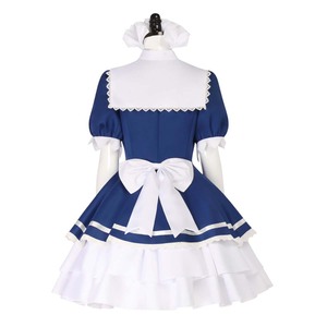 Mujer VTuber Hololiv Virtual YouTuber <span class=keywords><strong>Minato</strong></span> Aqua Cosplay Blue Maid Dress Costume IDOL-003 - Product Image 3